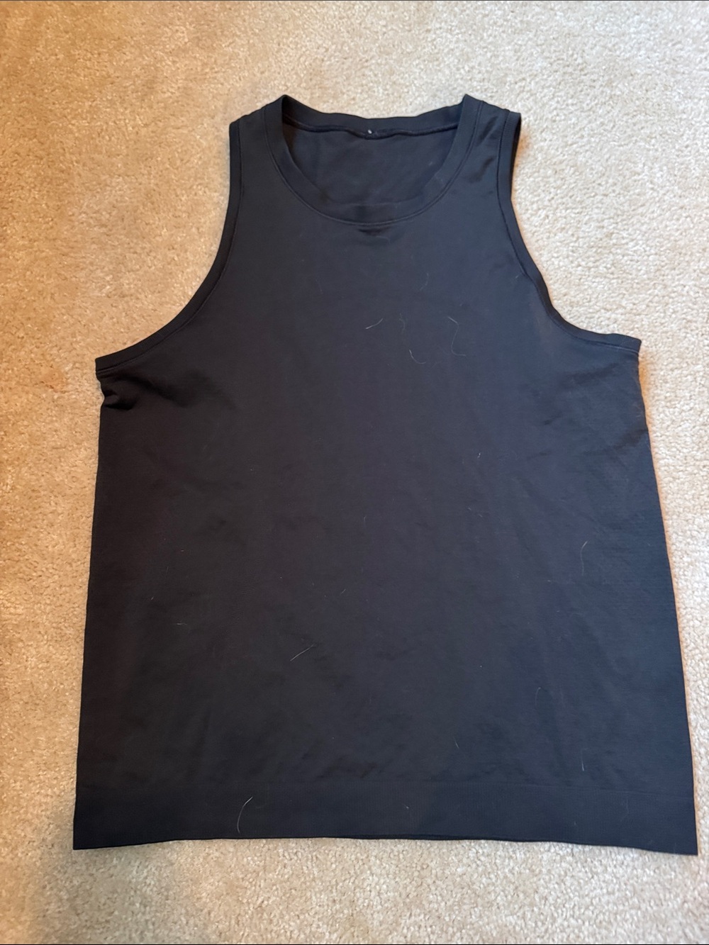 lululemon athletica Black Swiftly Tank Top
